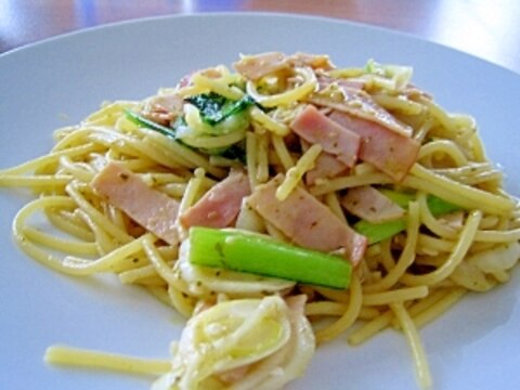 塩麹のバジルパスタ☆